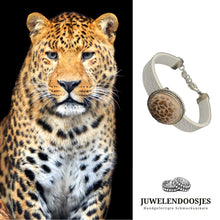 Lade das Bild in den Galerie-Viewer, Handgefertigte Ohrringe &quot;Leopard Love&quot;

